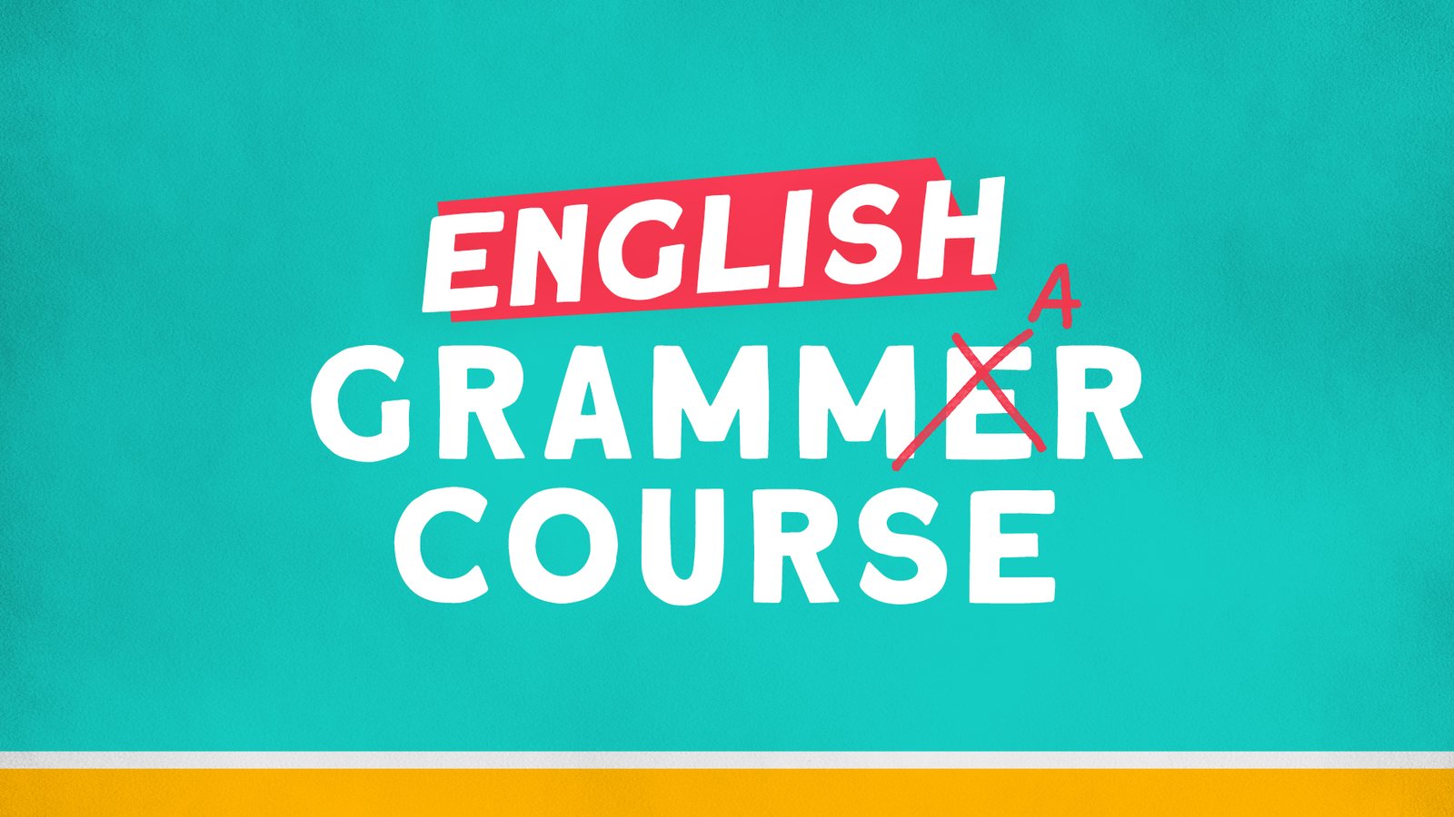 English Grammar Course